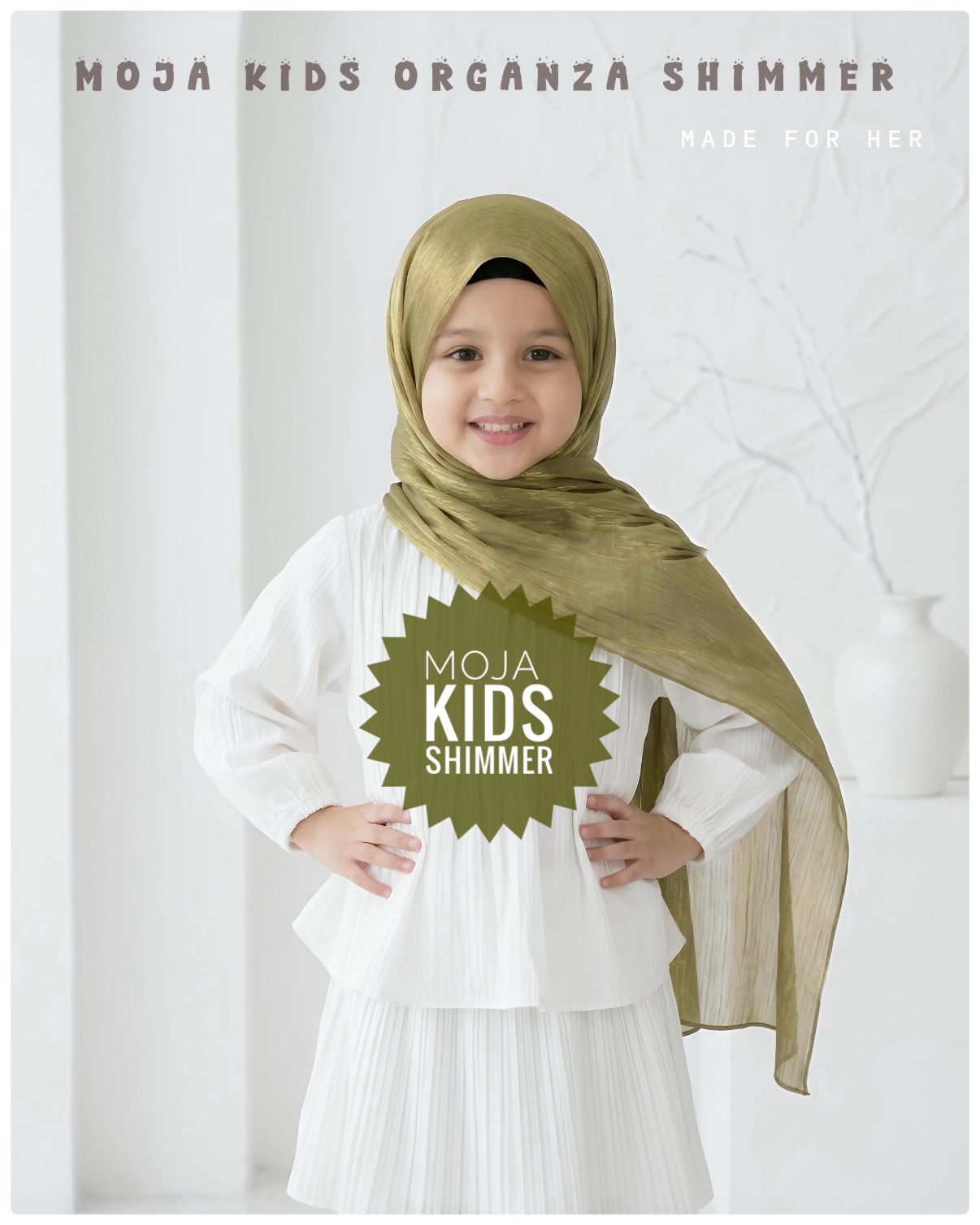 MOJA KIDS ORGANZA SHIMMER